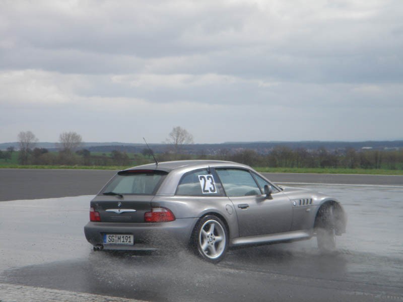 Matthias beim Drifttraining Bitburg