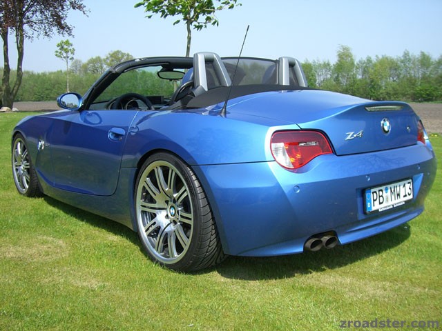 Mein alter Z4, Heck auf Facelift umgebaut