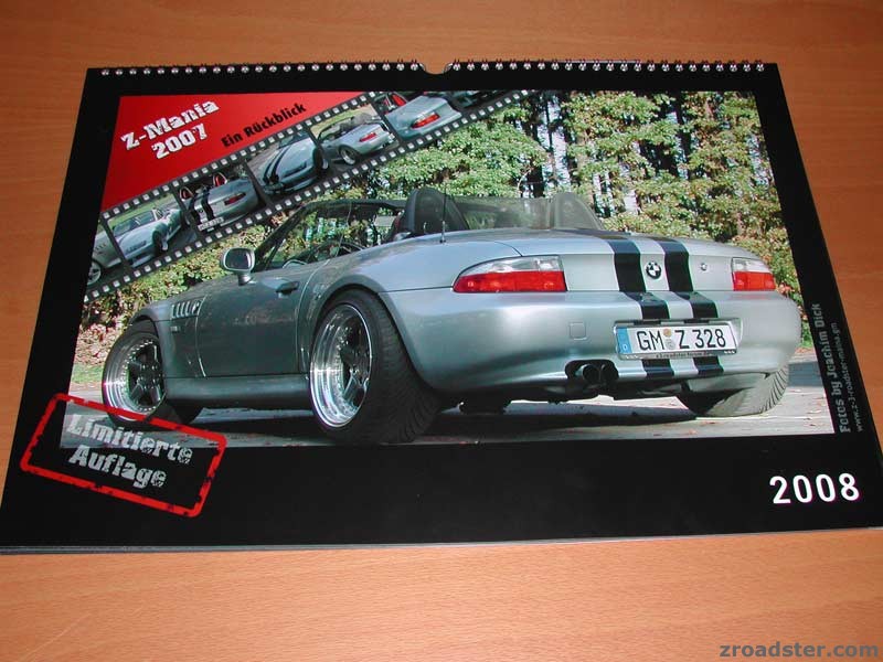 Mein Kalender für 2008
