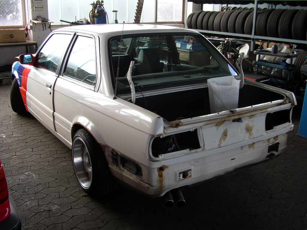 Mein Winterauto im Aufbau
