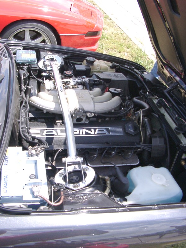 Motorraum E30 Cab.