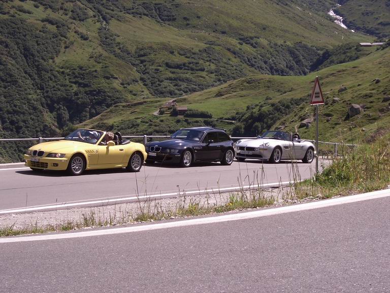 Nationales Z3 Treffen in Andermatt