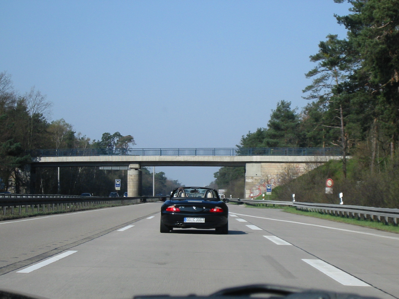 on tour