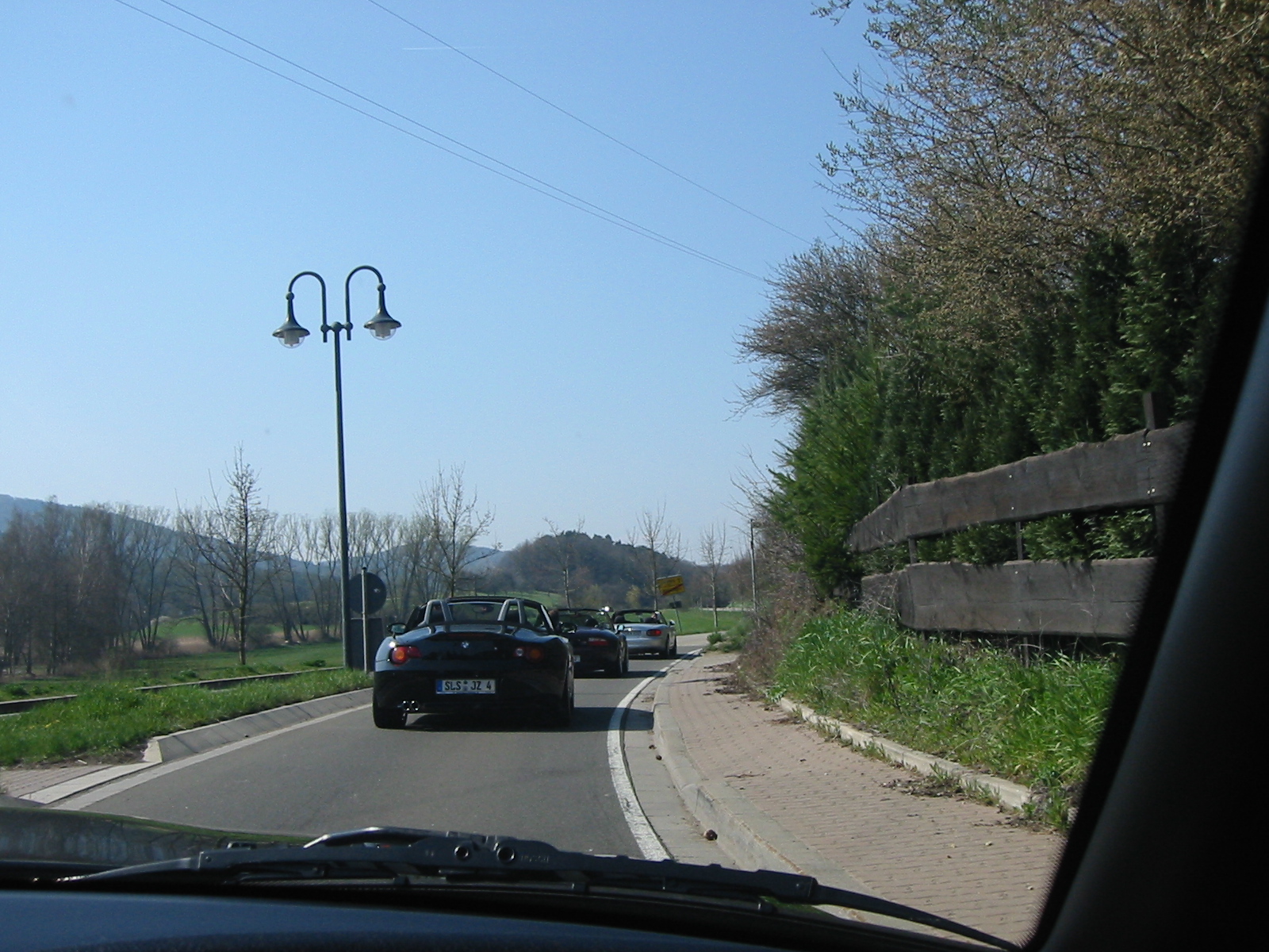 on tour