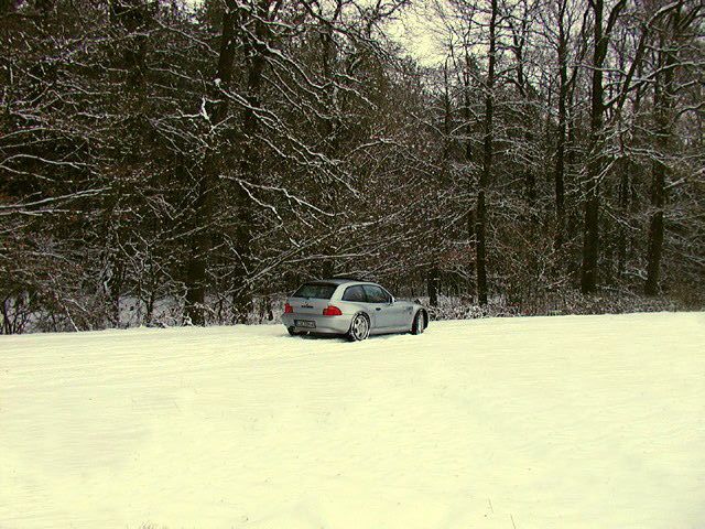 QP im Schnee