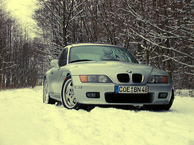 QP im Schnee