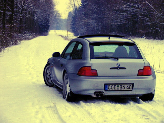 QP im Schnee