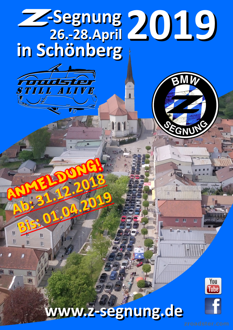 Segnung 2019 - Plakat