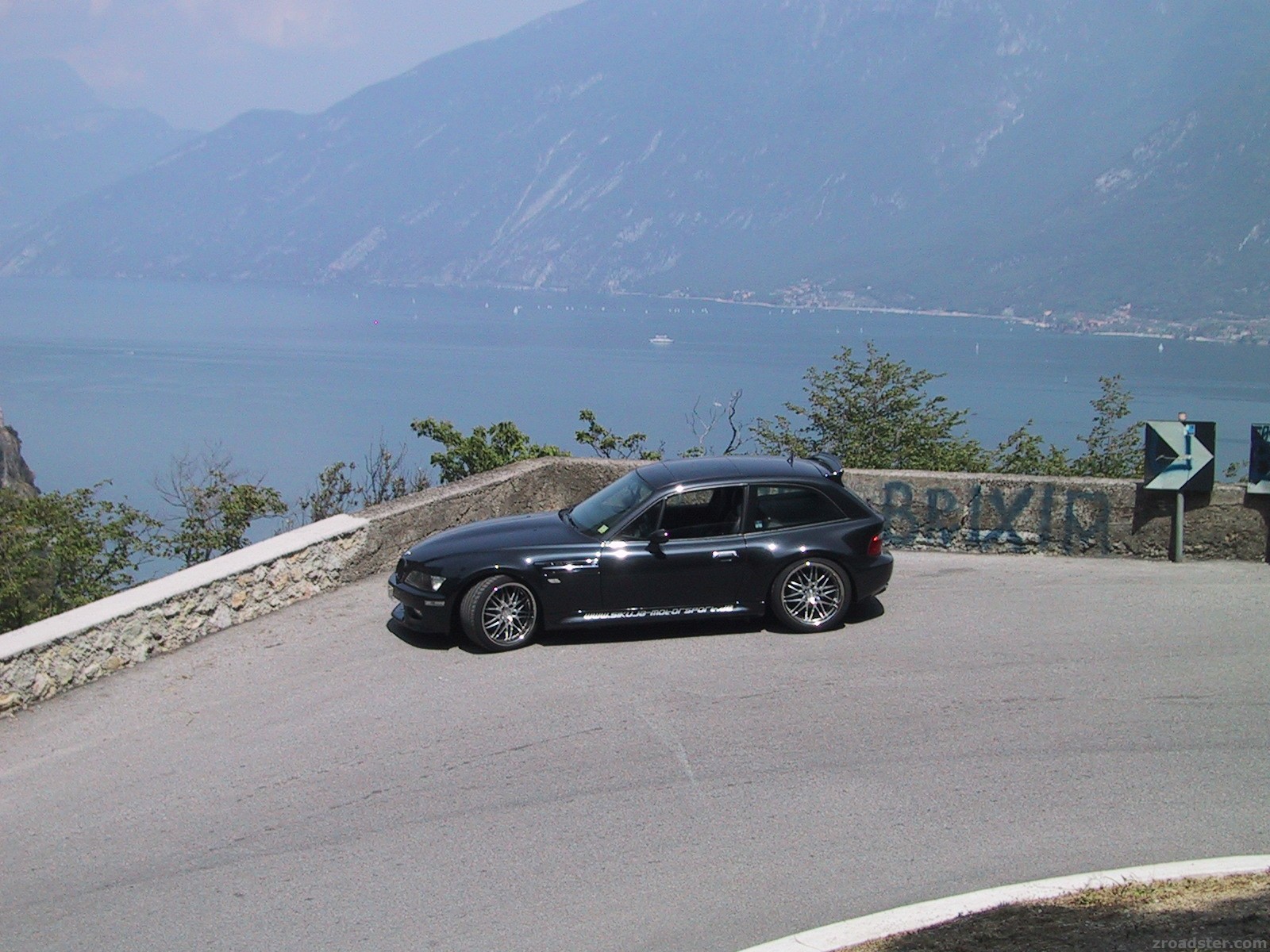 Serpentienen oberhalb vom Gardasee