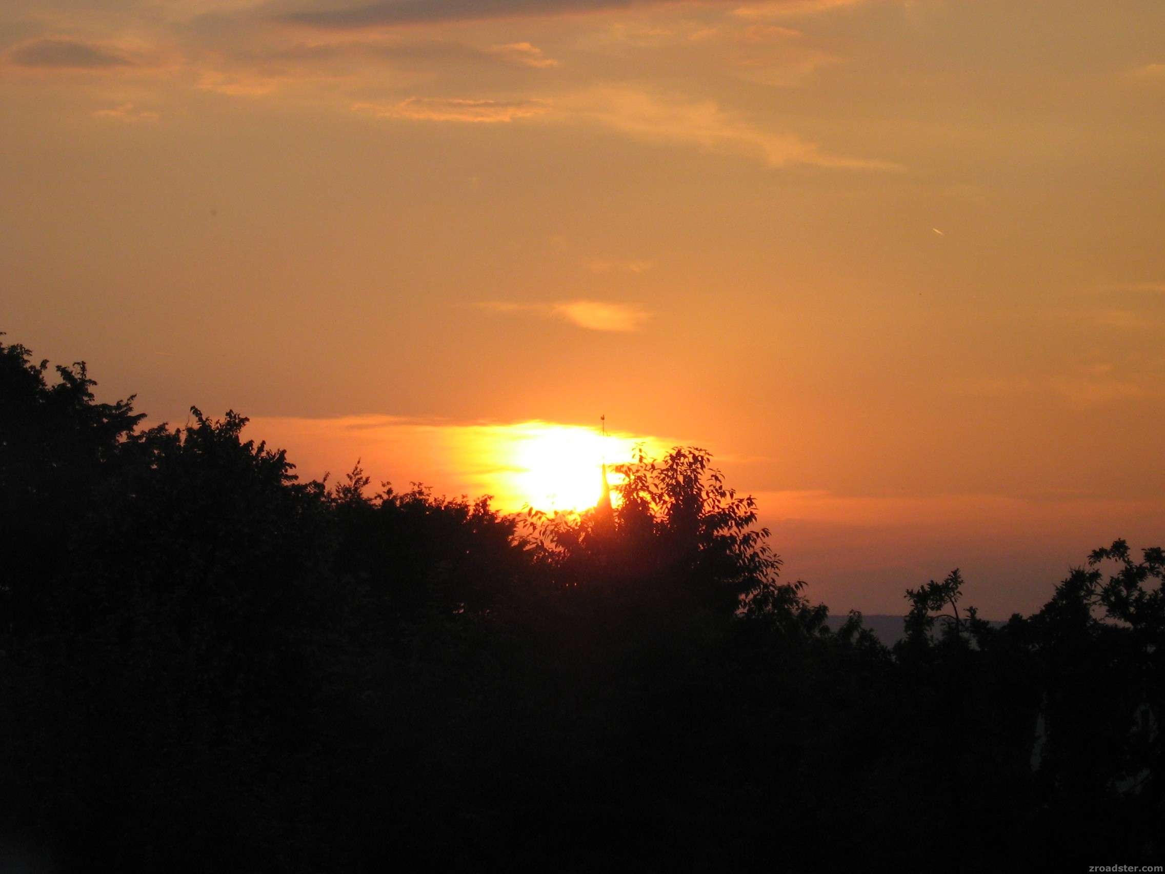 Sonnenuntergang in Hessen
