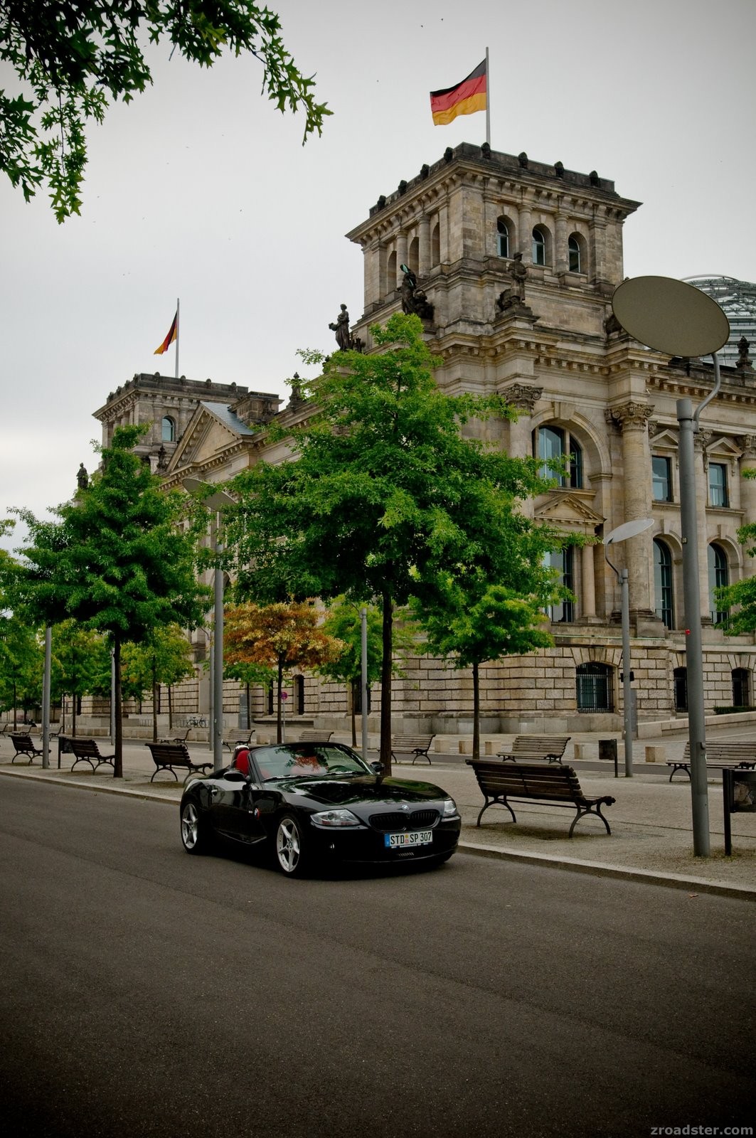 Sonntagsmorgens 7.00 Uhr Regierungsviertel (+Lightroom)