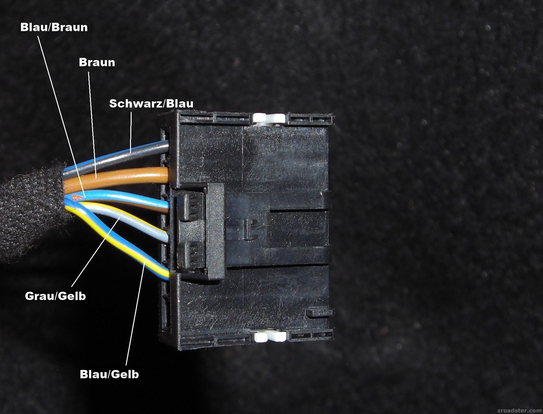 Stecker Heckleuchte Rechts Z4 Bj.2005