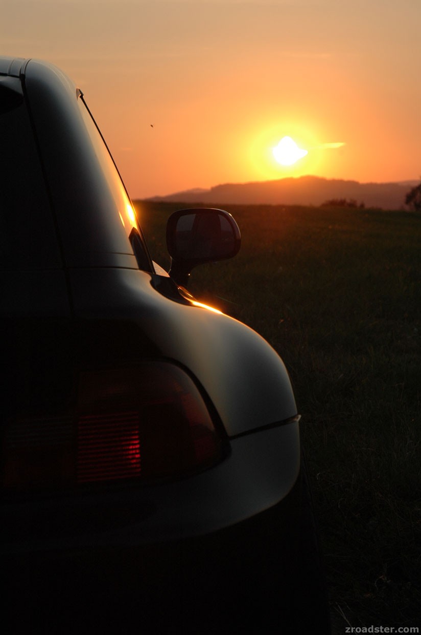 ... sun down ...
