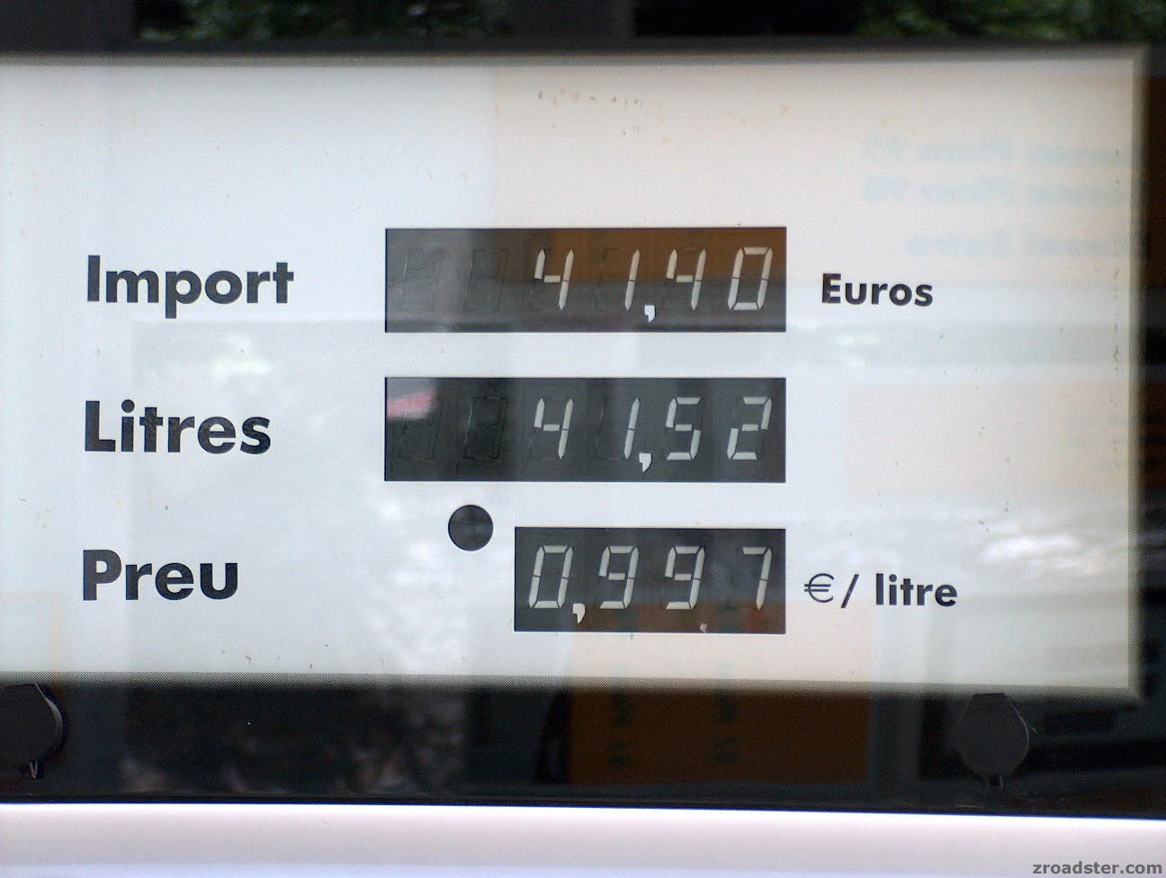Tanken in Andorra
