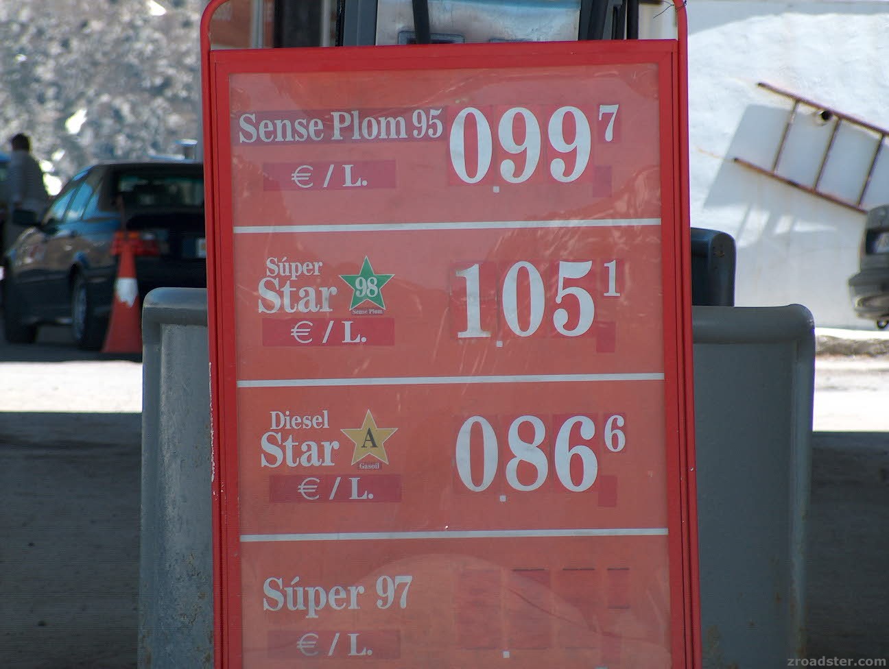 Tanken in Andorra