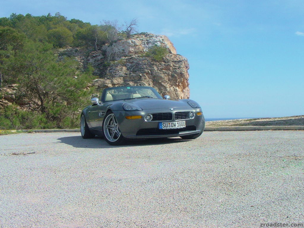 über den Klippen ...