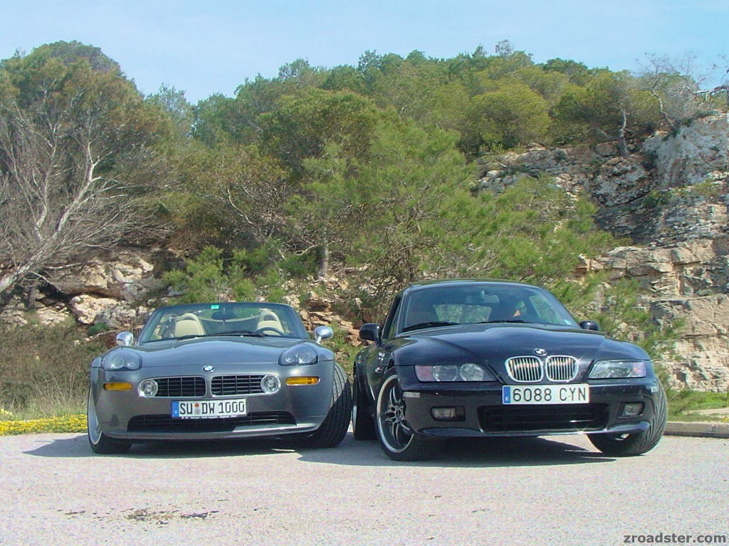 über den Klippen ...