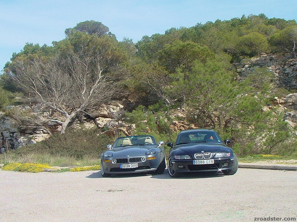 über den Klippen ...