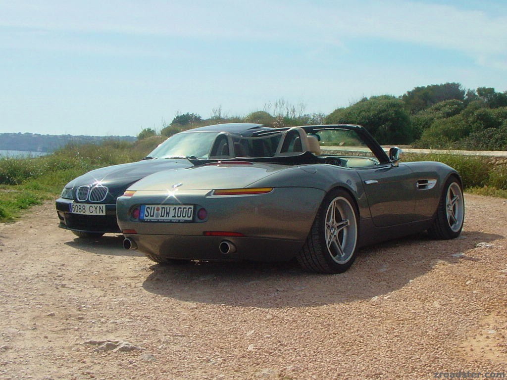 über der Küste ...