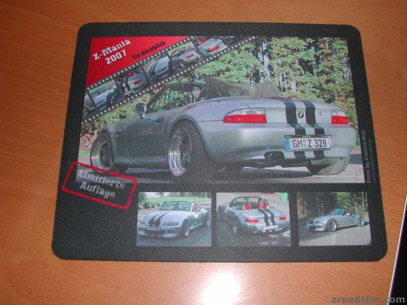 und das passende Mousepad