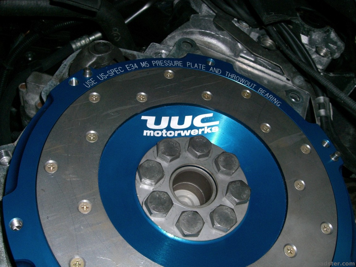 UUC Stage 2 Flywheel eingebaut :-)