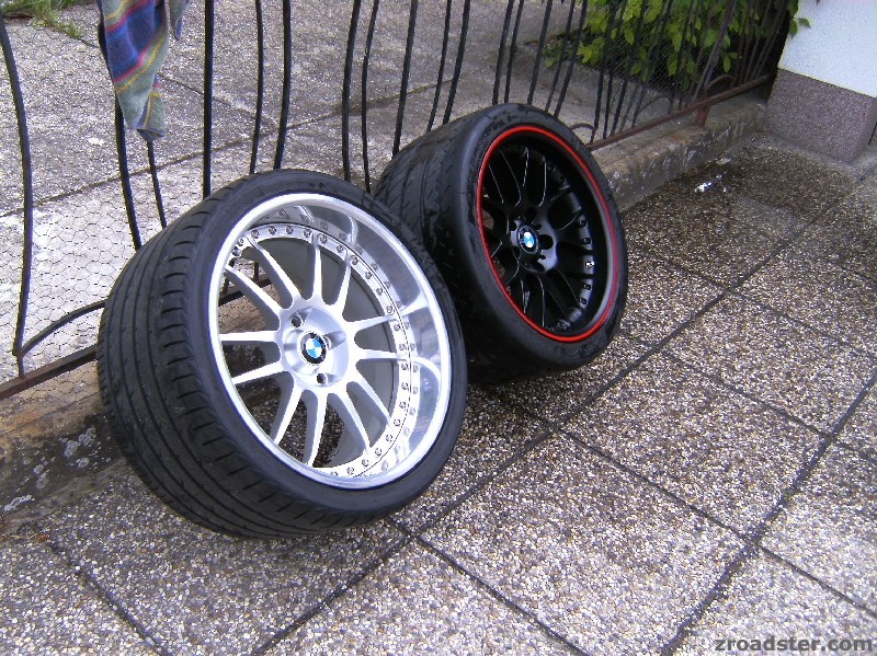 Vergleich ... Alltags 19"er und Spass 18"er