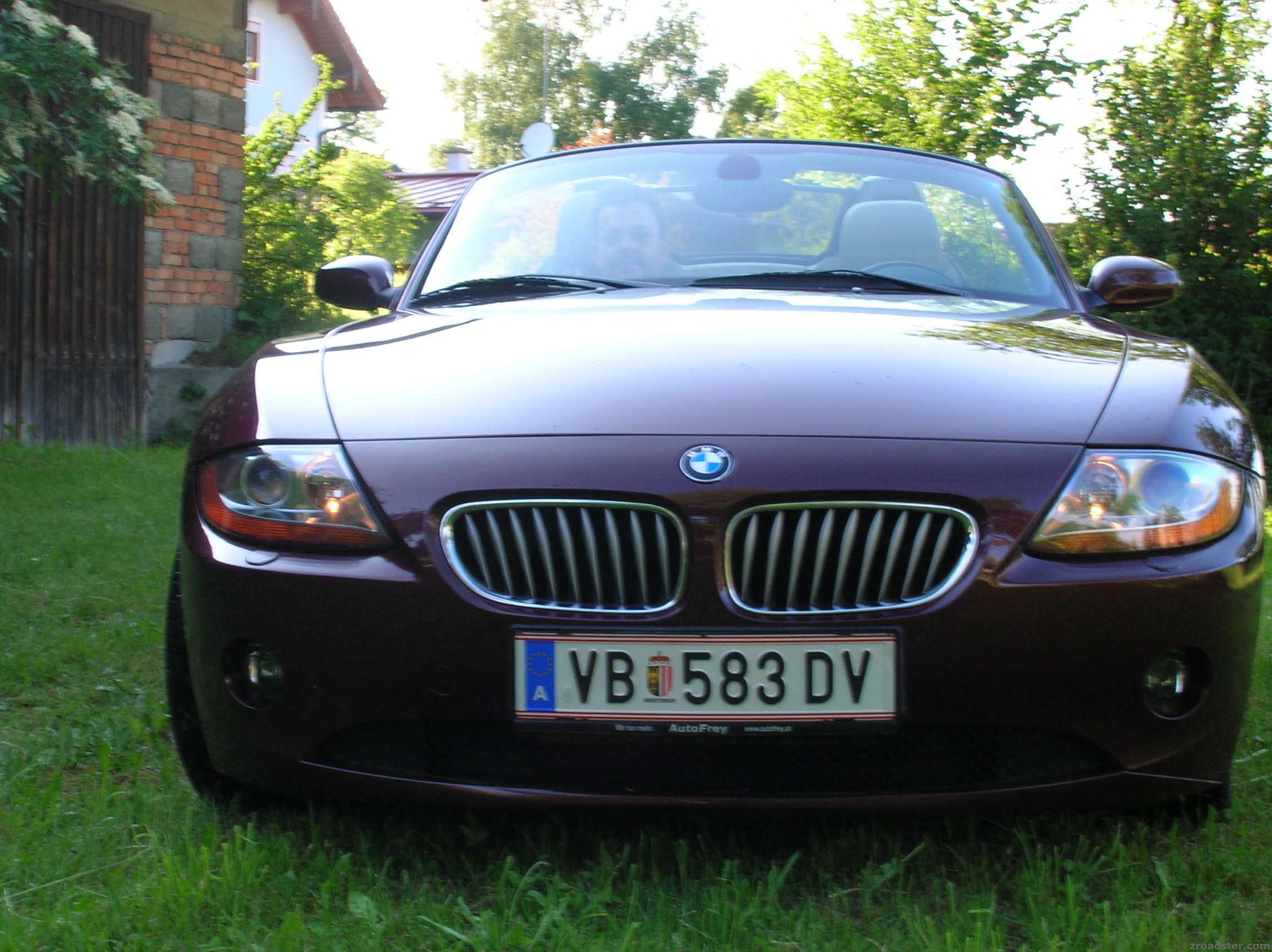 vor der Garage