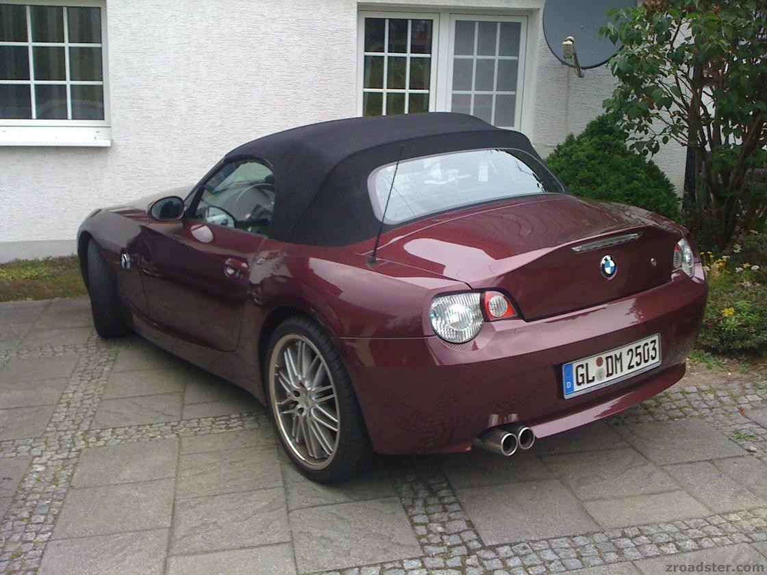 Weiße Rückleuchten