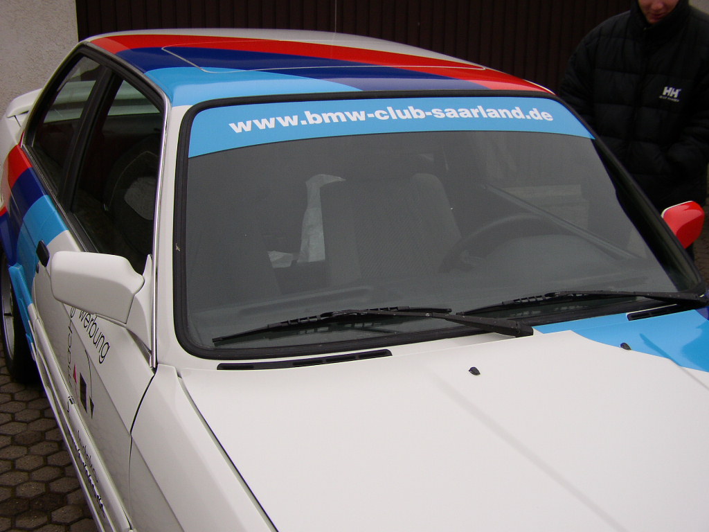 winterauto fertig beklebt