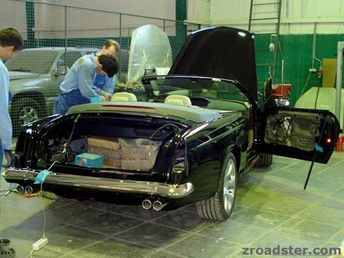 Wodka und BMW M6 Cabrio