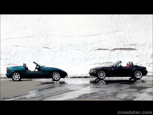Z1 und Z3 am Sustenpass