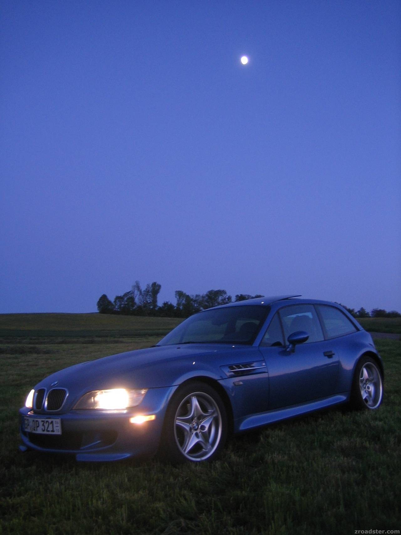 Z3 M Coupe im Mondschein