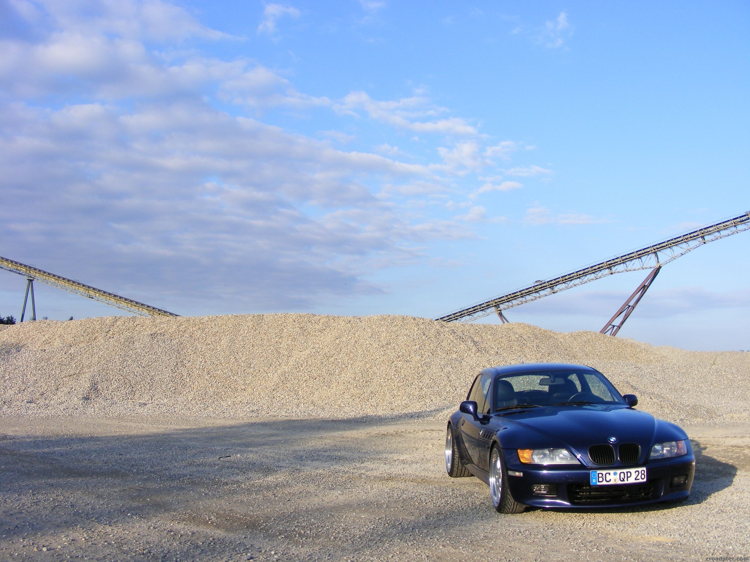 Z3 QP Montrealblau ; RH ZW3 ; H&R Gewinde