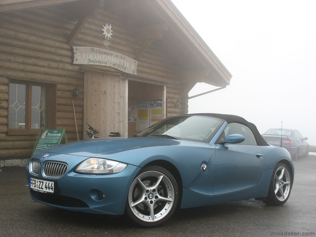 Z4 am Jaufenpaß