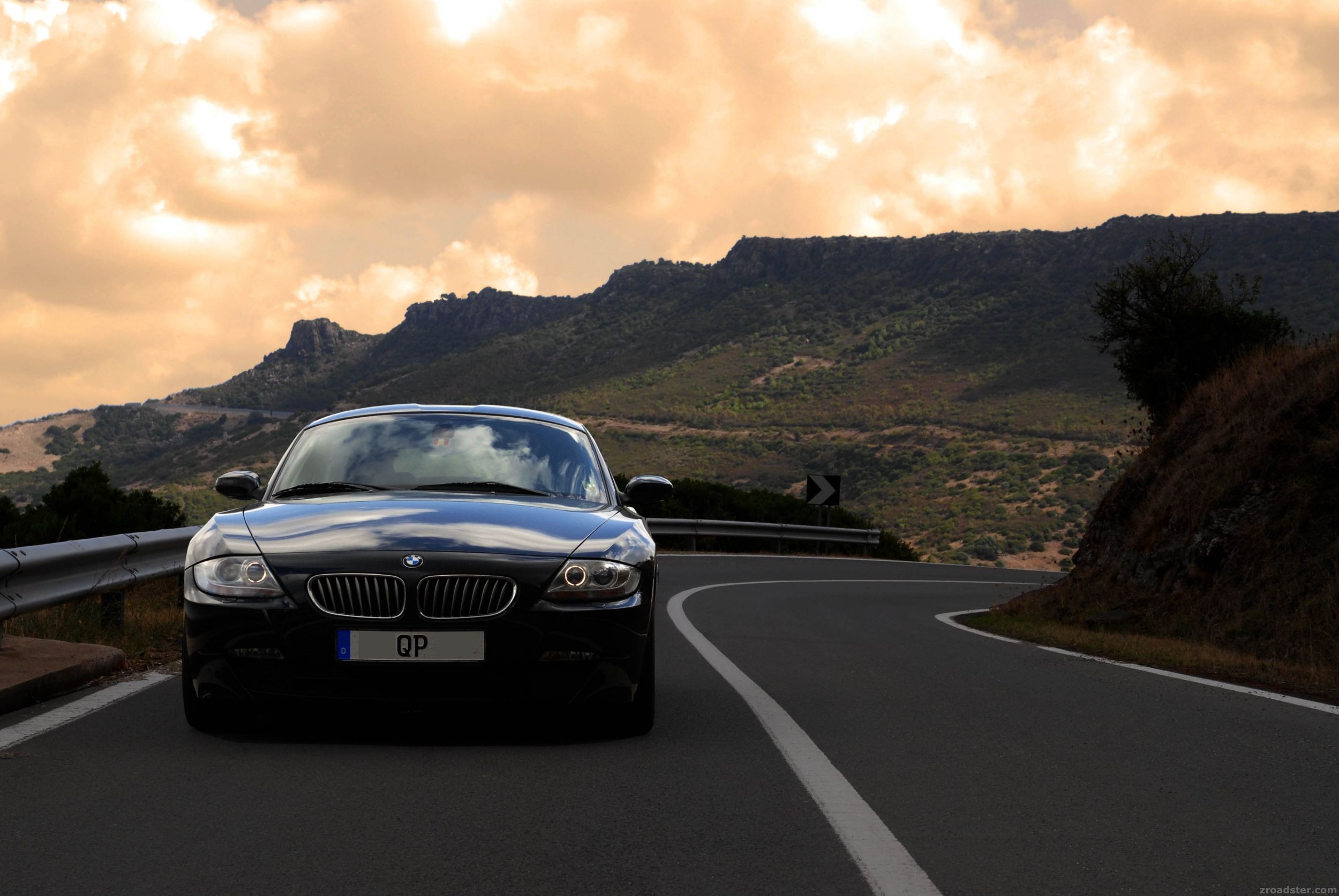 Z4 Coupe auf Sardinien