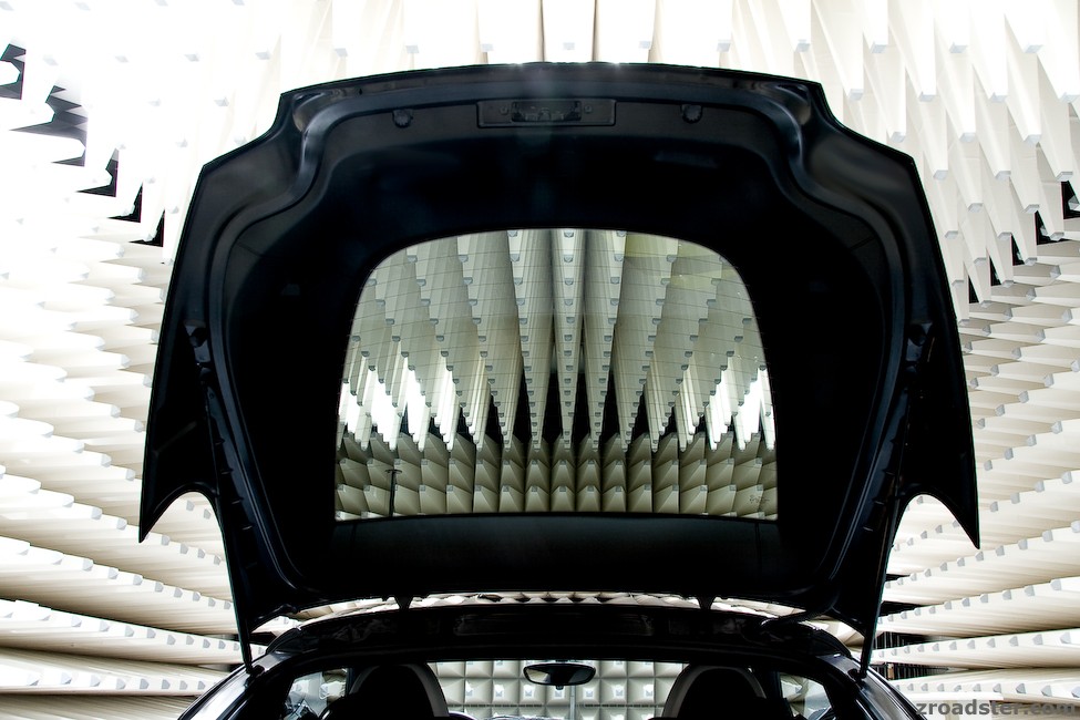 Z4 Coupe in Absorberhalle