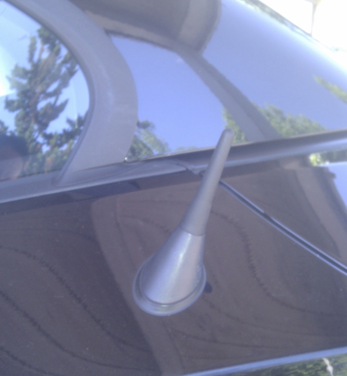 Z4 E89 mit Antenne Peugeot 607