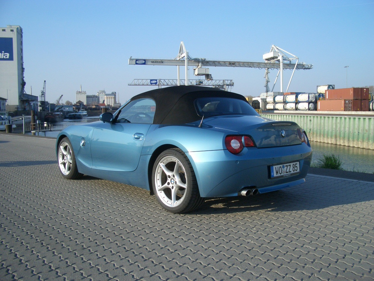 Z4 im Hafen