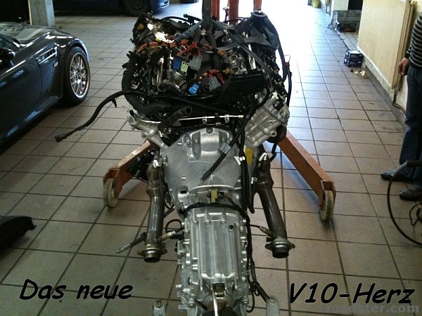 Z4 M Umbau V10 - Das Herz