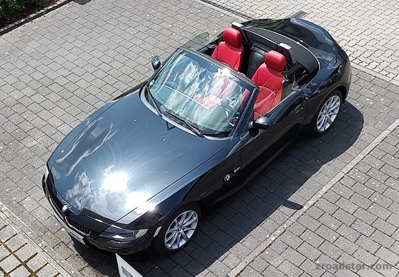 Z4 mit roten Ledersitzen