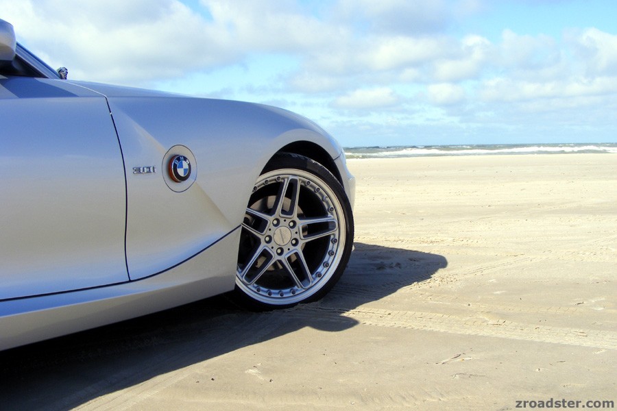 Z4 Roadster am Strand