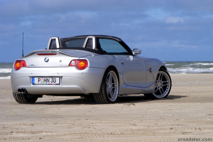 Z4 Roadster am Strand