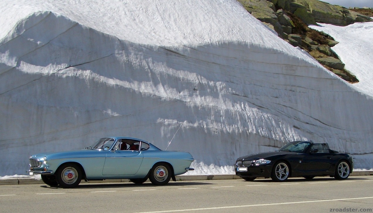 Z4 und Volvo P 1800