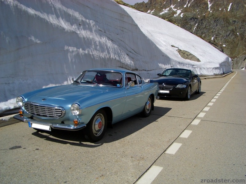 Z4 und Volvo P 1800_2