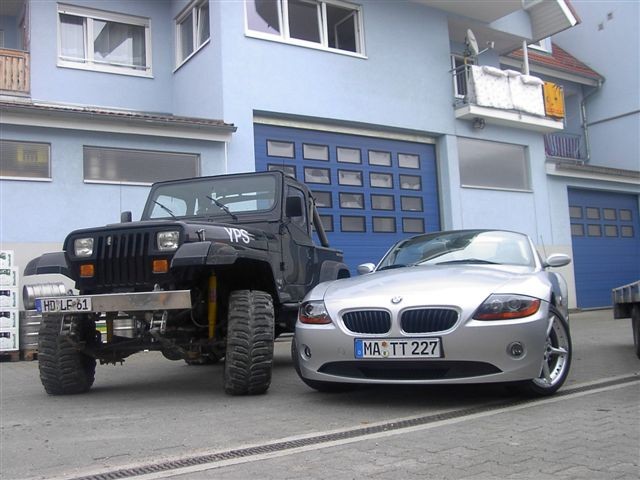Zetti und Wrangler YJ