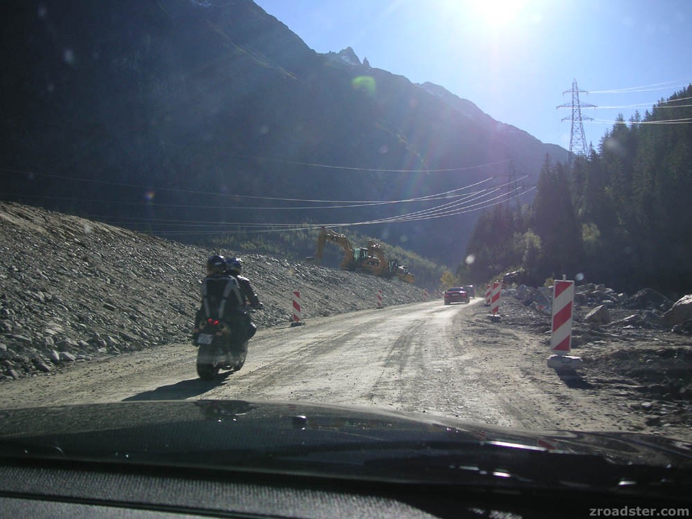 Zeugen des Unwetters 2005 Richtung Grimsel