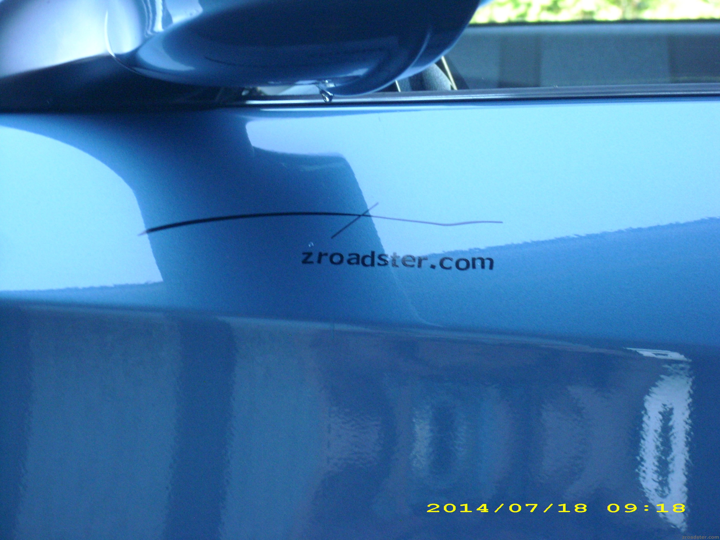 zroadster hinweis