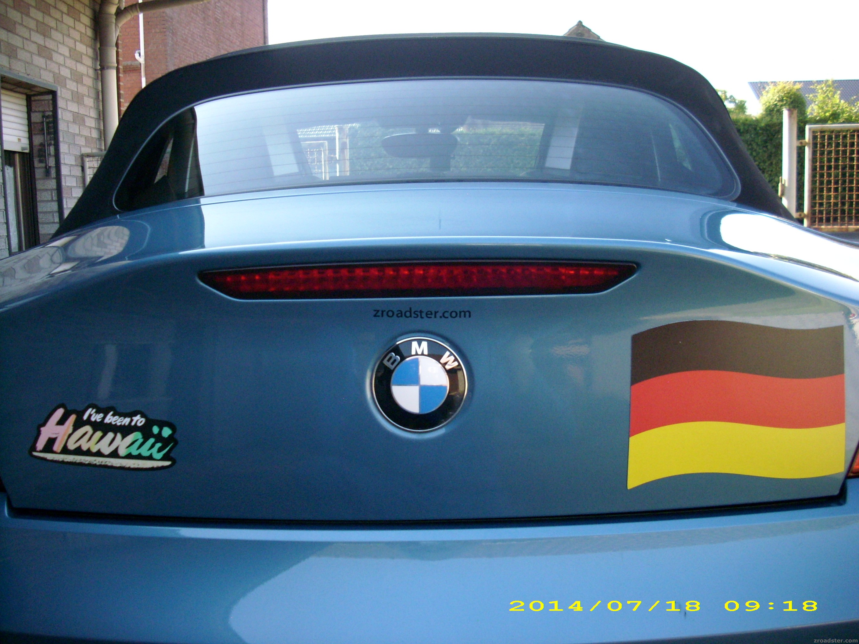 zroadster hinweis